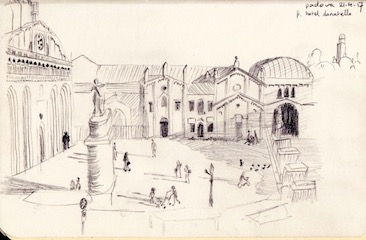 Padova's Sant Antonio square