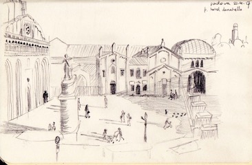 Padova's Sant Antonio square