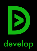 Develop icon showing a letter D containing a command prompt symbol