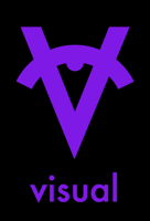 Visual icon showing a letter V as an upturned eye