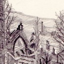 Heptonstall church drawing