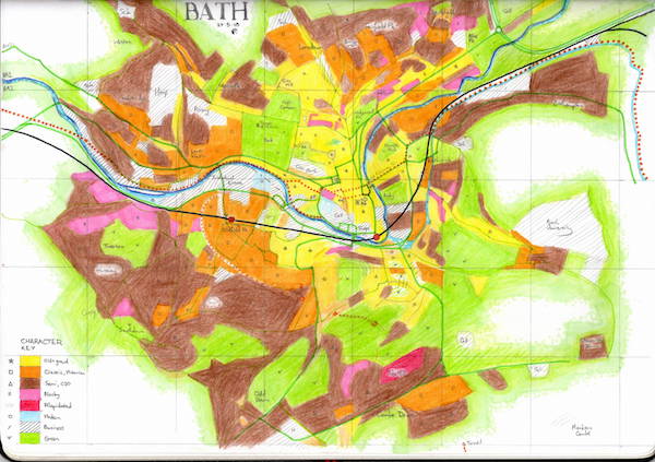 Bath map