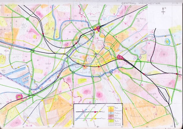 Manchester map