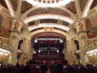 Art nouveau concert hall