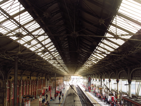 Preston station roof