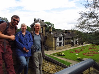 Andrew Mum and Clive at Shibden Hall, Halifax