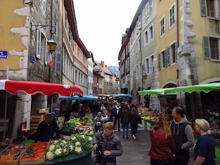 Annecy fruit market