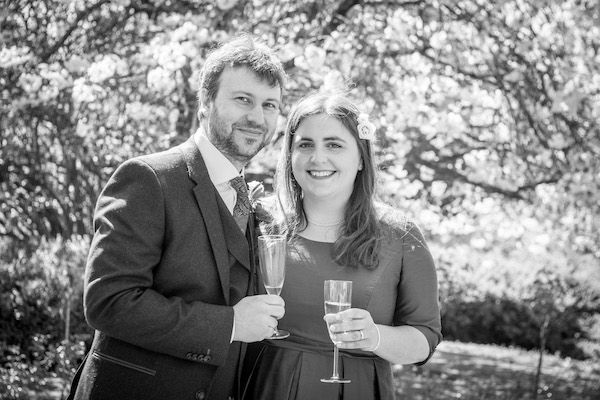 Victoria and Andrew in glorious black and white