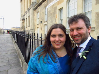Victoria and Andrew at Royal Crescent