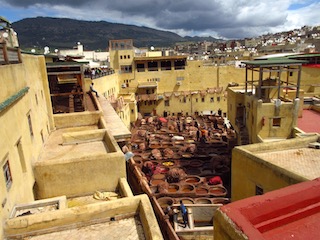 Fez tanneries