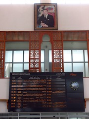 Clock at Fes Station